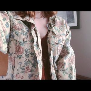 Woolrich floral denim jacket